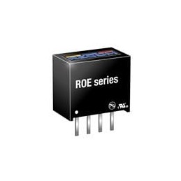 1 pcs : ROE-0515S - Isolated DC/DC Converters - Through Hole 1W 5Vin 15Vout 66mA SIP4