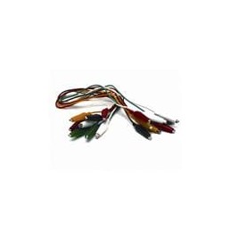 1 pcs : BU-00285 - Test Leads Multi-color Insulated 'Mini-Alligator' Lead Set - 10 leads