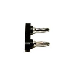 1 pcs : BU-P5145 - Test Plugs & Test Jacks DUAL BANANA SHORTING BAR, BLK