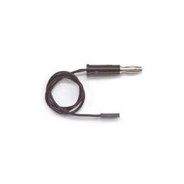 1 pcs : 4771-24-0 - Test Plugs & Test Jacks BANANA PLUG/.025 SQ RECEPT (BLACK)