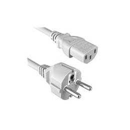 1 pcs : 364019-06 - AC Power Leads 10A C13 (3M) EUROPE GRAY