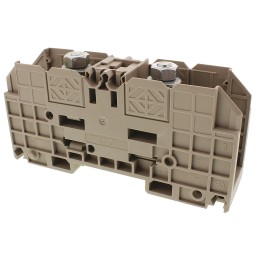 1 pcs - Weidmuller WFF Series Brown Stud Terminal, 35mm², Single-Level, Bolt Termination