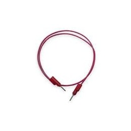 1 pcs : BU-4444-A-12-2 - Test Plugs & Test Jacks Red Stackable 0.080' Pin Plug on Both Ends, 12' 20G PVC