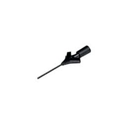1 pcs : 973972100 - Test Probes 0.64mm, rotating 2mm Clamp, Black