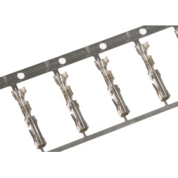 100 pcs - TE Connectivity AMPMODU MOD I Series Female Crimp Terminal, 22AWG Min, 18AWG Max