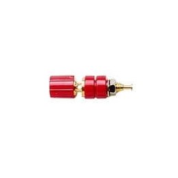 1 pcs : 2382-2 - Test Plugs & Test Jacks BINDING POST, MINI INSULATED NYLON, RED