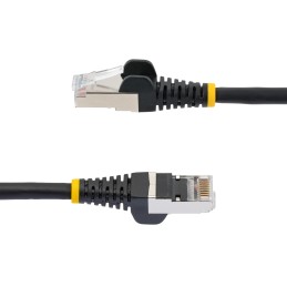 1 pcs - StarTech.com Cat6a Straight Male RJ45 to Straight Male RJ45 Ethernet Cable, Braid, Black LSZH Sheath, 3m, Low Smoke