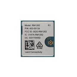 1 pcs : 453-00139C - Sub-GHz Modules Module, RM1262, SX1262, MHF4, Cut Tape