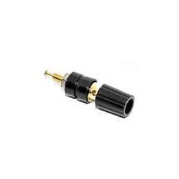 1 pcs : BU-P3770-0 - Test Plugs & Test Jacks BINDING POST, GOLD/TELL, BLACK