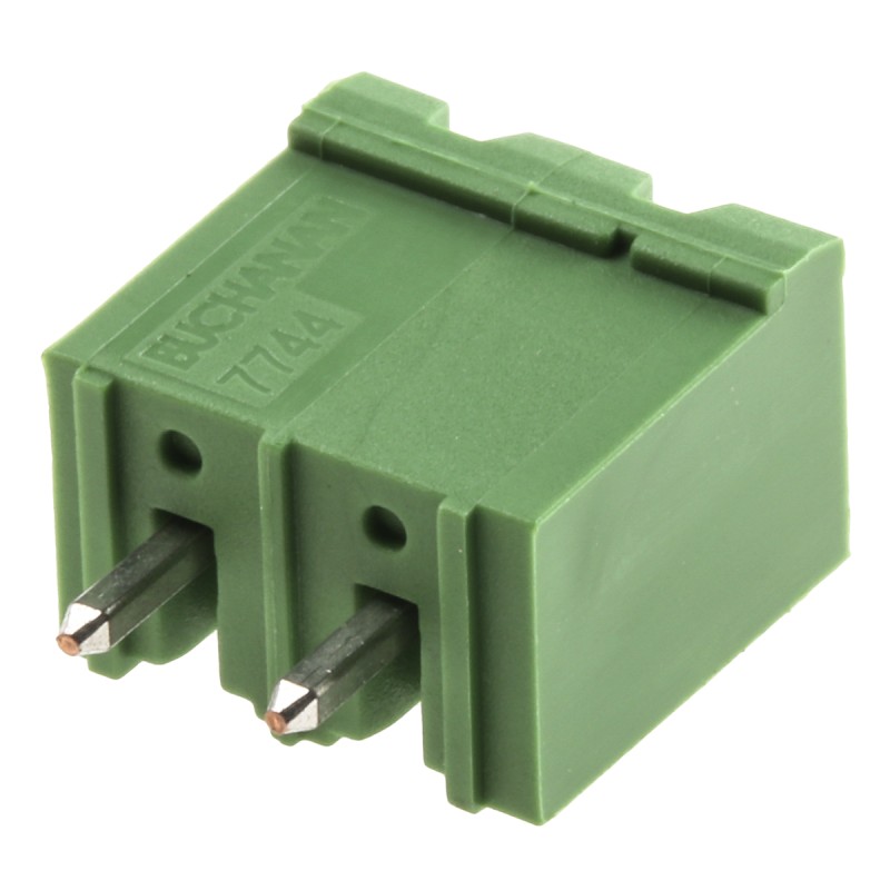 10 pcs - TE Connectivity 5.08mm Pitch 2 Way Pluggable Terminal Block, Header, Through Hole, Solder Termination