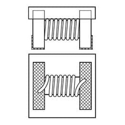 1 pcs : 1008AF-822XJLC - RF Inductors - SMD 1008 8.2uH Unshld 5% 650mA 395mOhms