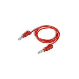 1 pcs : CT2148-50-2 - Test Leads 4mm STK R P-P-SILIC 0.75 50cm RED