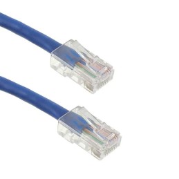 1 pcs - RS PRO Cat5e RJ45 to RJ45 Ethernet Cable, U/UTP, Blue, 915mm