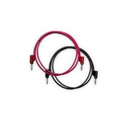 1 pcs : BU-PB24-02 - Test Leads PATCH CORD SET BANANA 24' B/R