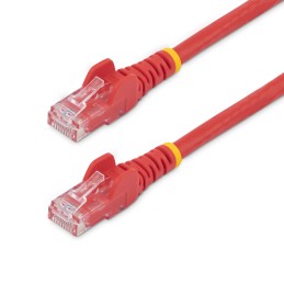 1 pcs - Startech Cat6 Male RJ45 to Male RJ45 Ethernet Cable, U/UTP, Red PVC Sheath, 3m, CMG Rated