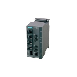 1 pcs - Siemens X204-2 Series DIN Rail, Wall Ethernet Switch, 4 RJ45 Ports, 10/100Mbit/s Transmission, 24V dc