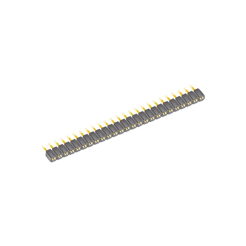 20 pcs - Samtec SLW Series Straight Through Hole Mount PCB Socket, 50-Contact, 2-Row, 2.54mm Pitch, Solder Termination