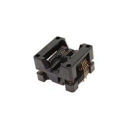 1 pcs : PA-SOCKET-SOICW-8-1.27 - Test Sockets Test Socket for SOIC-8W Wide 1.27mm IC