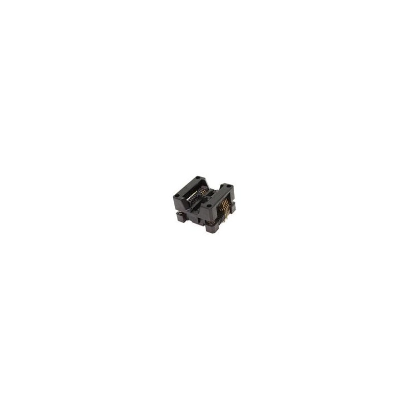 1 pcs : PA-SOCKET-SOICW-8-1.27 - Test Sockets Test Socket for SOIC-8W Wide 1.27mm IC