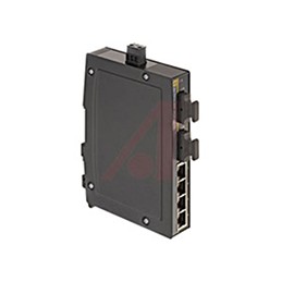 1 pcs - HARTING DIN Rail Mount Industrial Hub, 4 RJ45 Ports, 10/100Mbit/s Transmission, 24V dc