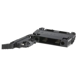 1 pcs - Weidmuller W Series Black Fused DIN Rail Terminal, 4mm², Single-Level, Screw Termination, Fused