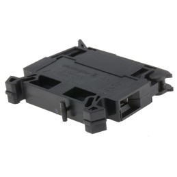 1 pcs - Weidmuller W Series Black Fused DIN Rail Terminal, 4mm², Single-Level, Screw Termination, Fused
