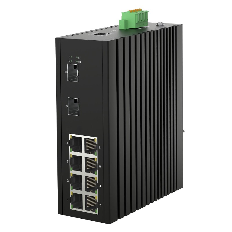 1 pcs - Managed 8 Port Ethernet Switch, RJ-45