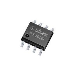 1 pcs : TLE5012BE5000XUMA1 - Board Mount Hall Effect/Magnetic Sensors POSITION SENS ATV