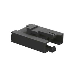 100 pcs - Souriau, SMS Male PCB Connector Housing, 2.54mm Pitch, 4 Way, 1 Row