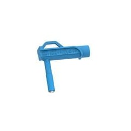 1 pcs : CT3881-6 - Test Connectors 6.6mm MAGNETIC CONN 4mm RT ANGLE BLUE