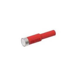 1 pcs : CT3880-2 - Test Connectors 10mm MAGNETIC CONN 4mm STRAIGHT RED