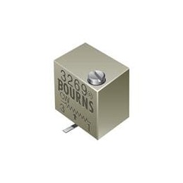 1 pcs : 3269P-1-502 - Trimmer Resistors - SMD 1/4' 5Kohms 10% Horizontal Adjust
