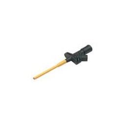 1 pcs : 972309100 - Test Probes 4mm, ContactHook 5.5mm Clamp, Black