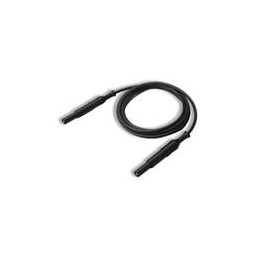 1 pcs : CT3637-100-0 - Test Leads LEAD 4mm RShth P-P SILIC 0.75 100cm BLK