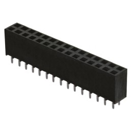 1 pcs - Samtec SSW Series Straight Through Hole Mount PCB Socket, 30-Contact, 2-Row, 2.54mm Pitch, Solder Termination