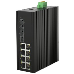 1 pcs - Managed 8 Port Ethernet Switch, RJ-45