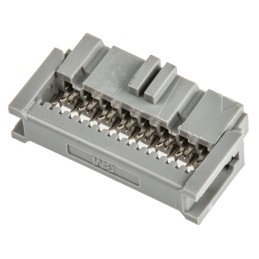 1 pcs - 3M 16-Way IDC Connector Socket for Cable Mount, 2-Row