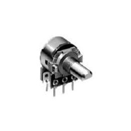 1 pcs : RK16312A0BKH - Potentiometers 25mm Size Metal Shaft