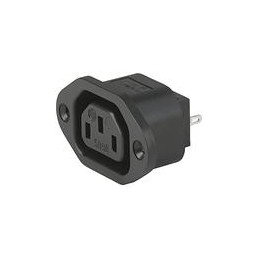 1 pcs : 6182.0028 - AC Power Entry Modules 5098 APPLIANCE OUTLT 10A 70C