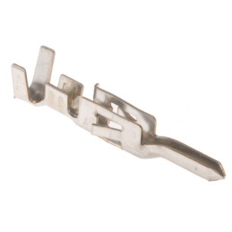 100 pcs - TE Connectivity VAL-U-LOK Series Male Crimp Terminal, 26AWG Min, 22AWG Max