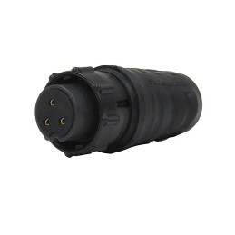 1 pcs - Switchcraft Circular Connector, 3 Contacts, Cable Mount, Socket, Female, IP68, IP69K, EN3 Series