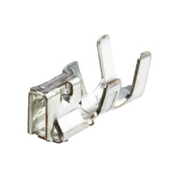 100 pcs - Molex DuraClik Series Female Crimp Terminal, Crimp or Compression Termination, 26AWG Min, 22AWG Max