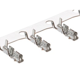 100 pcs - Molex SPOX Series Female Crimp Terminal, 28AWG Min, 22AWG Max