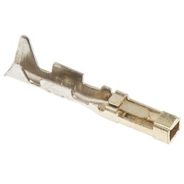 100 pcs - HARWIN M20 Series Female Crimp Terminal, 30AWG Min, 22AWG Max