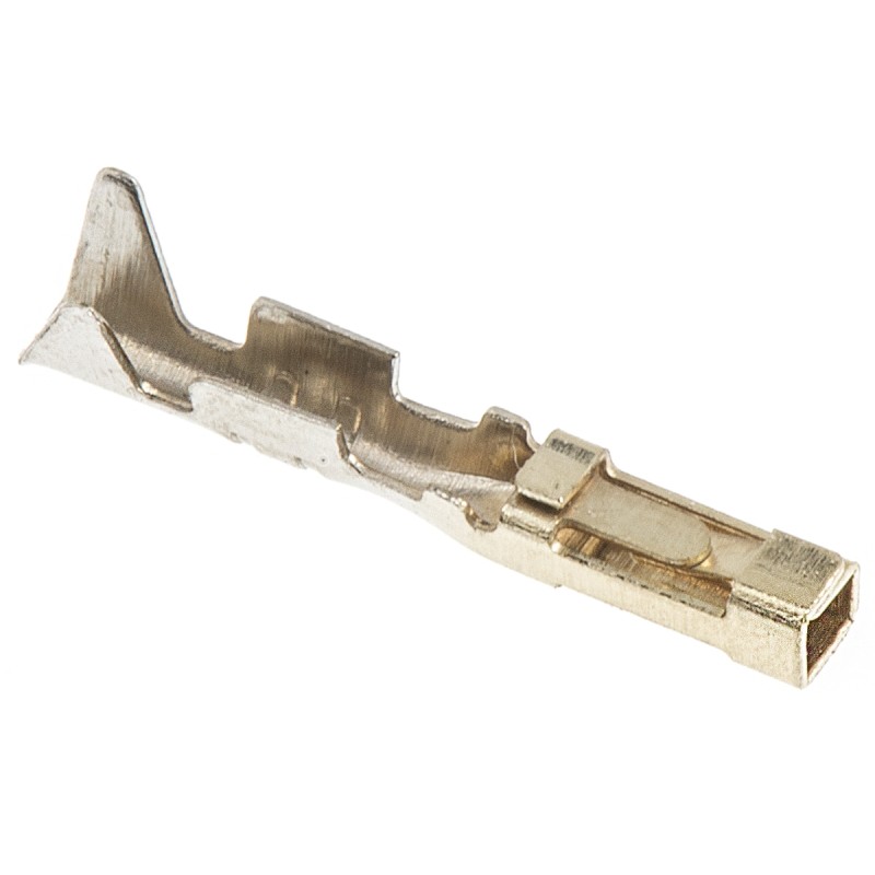 100 pcs - HARWIN M20 Series Female Crimp Terminal, 30AWG Min, 22AWG Max