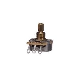 1 pcs : 450GT25K254A2L - Potentiometers 24mm Rotary Potentiometer, Split Knurl