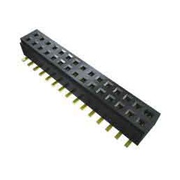 1 pcs - Samtec CLM Series Straight Surface Mount PCB Socket, 24-Contact, 2-Row, 1mm Pitch, Solder Termination