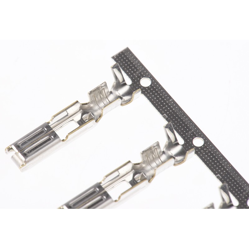 100 pcs - TE Connectivity Multi-Interlock Mark II Series Female Crimp Terminal, 20AWG Min, 14AWG Max