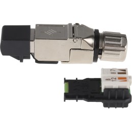 1 pcs - Telegartner MFP8 Series Male RJ45 Connector, Cable Mount, Cat6a