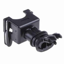 10 pcs - TE Connectivity, Junior Power Timer Automotive Connector Socket 2 Way, Crimp Termination